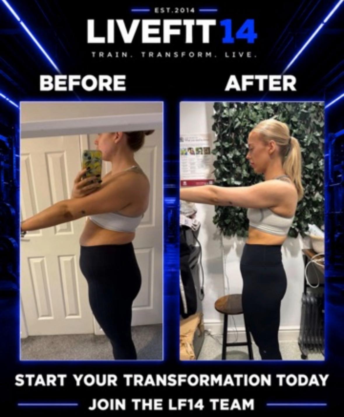 Livefit 14 transformation