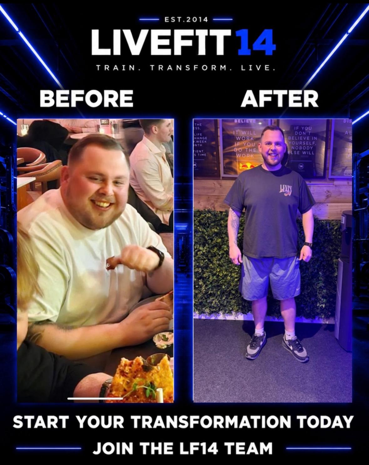Livefit 14 transformation