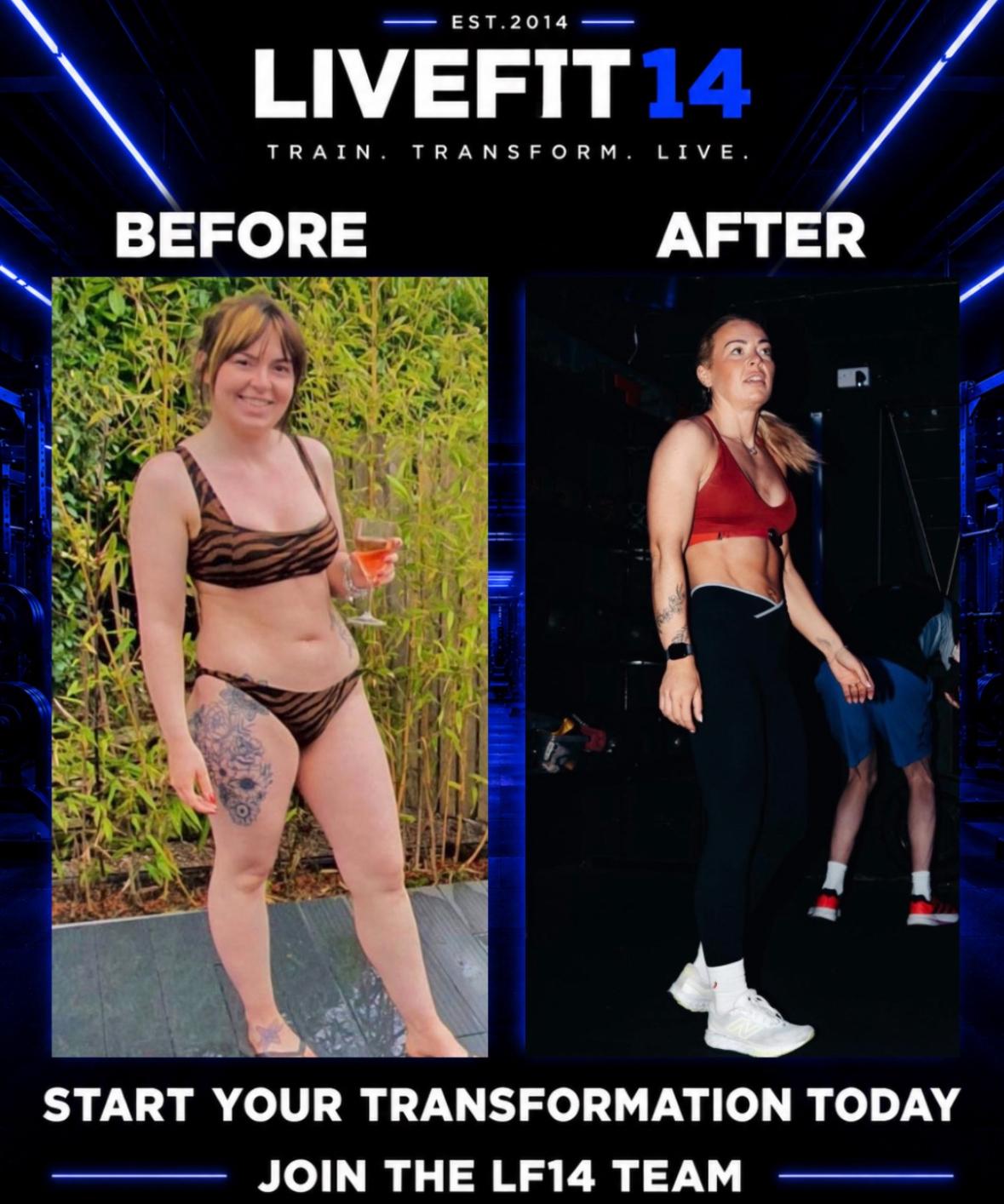 Livefit 14 transformation